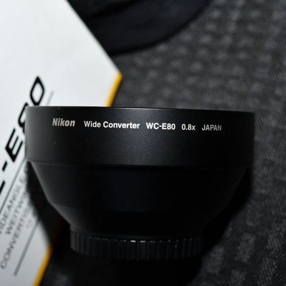 Nikon WC-E80 Wide Angle Converter Lens for Select Coolpix Cameras - Picture 3 of 6